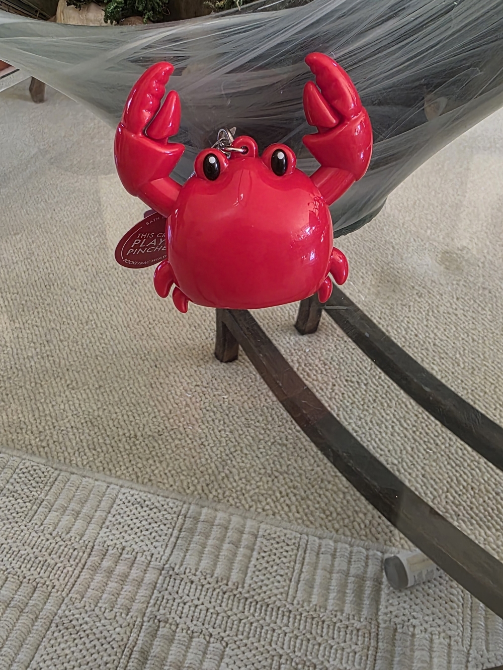 Bath and Body Works Crab Pocketbac Hand Sanitizer Holder